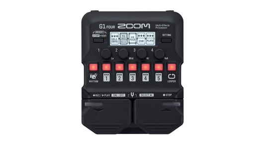 Zoom G1-Four-Pedal mit 45 einzigartigen Saz-spezifischen Sounds (Nur telefonisch bestellbar) 